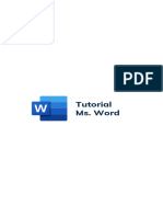 Tutorial Ms. Word