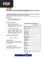 Komatsu TO10 Powertrain Oil Overview | PDF | Personal Protective ...
