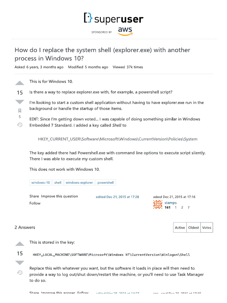 Customshell | PDF