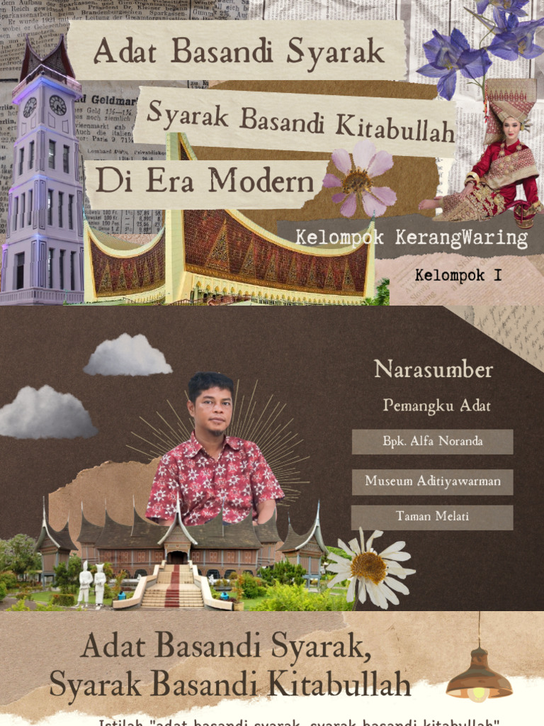 Adat Basandi Syarak dalam Islam | PDF | Agama & Spiritualitas