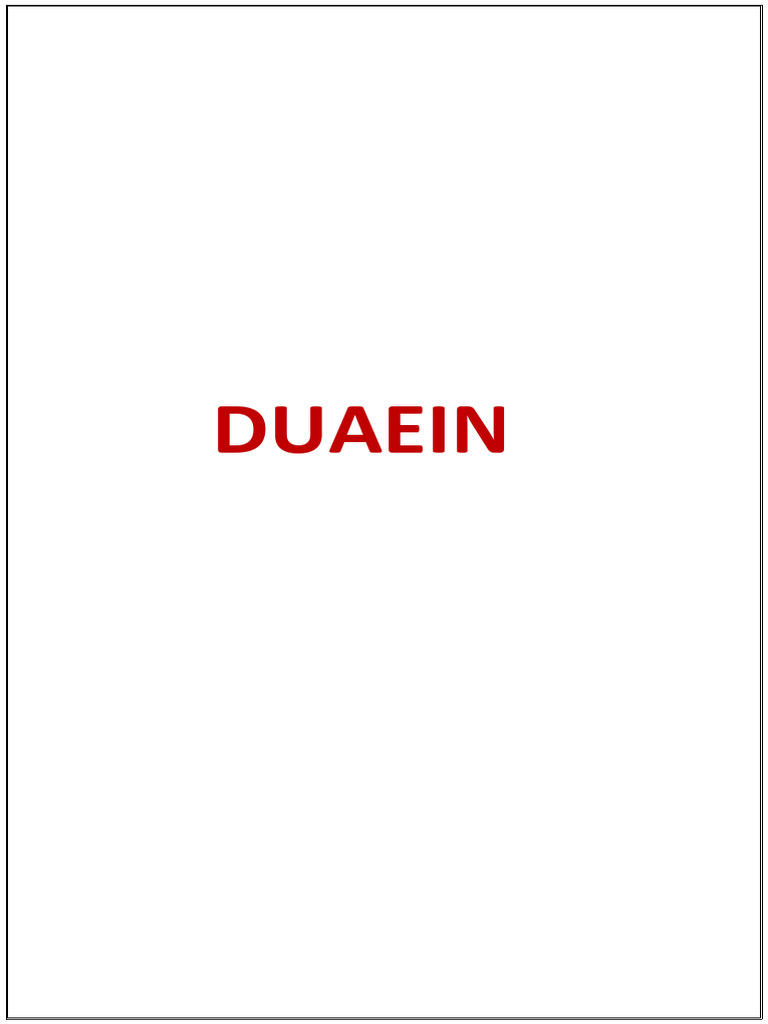 Dua