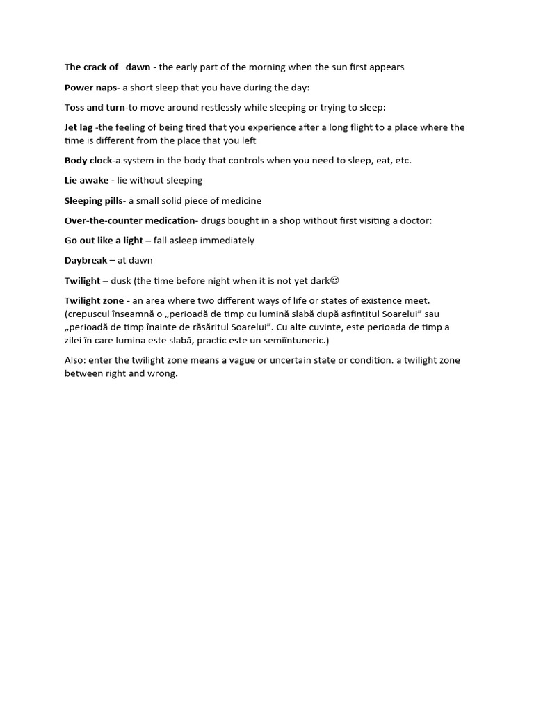 vocabulary-sleep-pdf