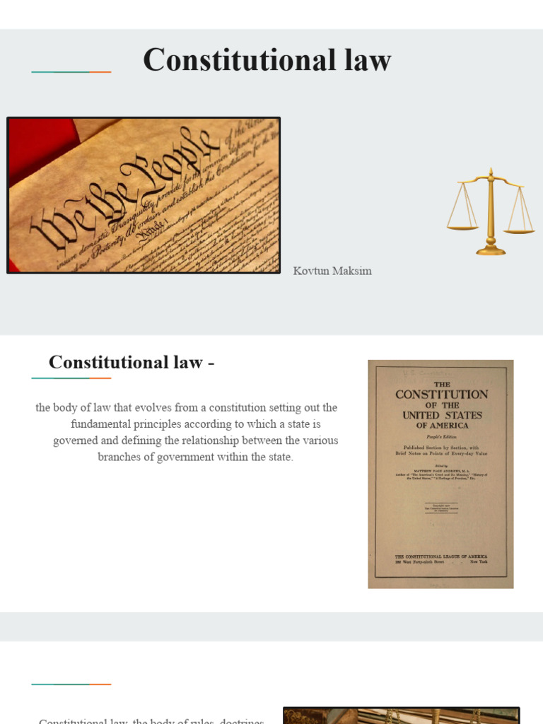 Constitutional Law Pdf Constitution Constitutional Law
