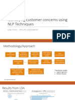 Identifying Customer Concerns Using NLP Techniques