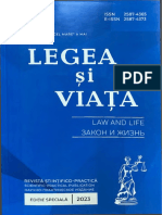 Legea Și Viața, Ediție Specială 2023