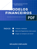 Modelos Financeiros