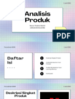 Analisis Produk