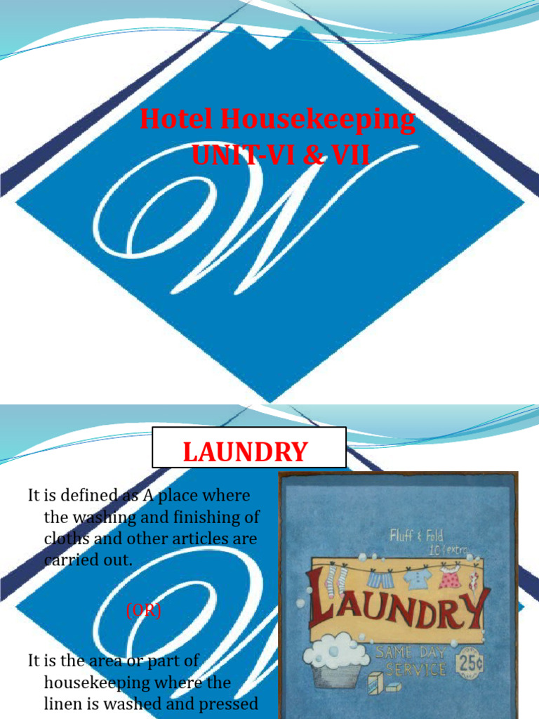What Is A Housekeeping Unit