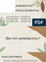 Aksesibilitas Penyandang Disabilitas