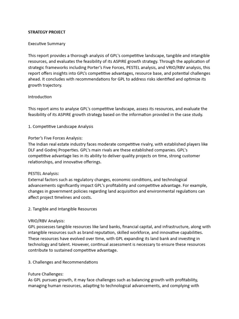 strategy-project-pdf-strategic-management-competitive-advantage