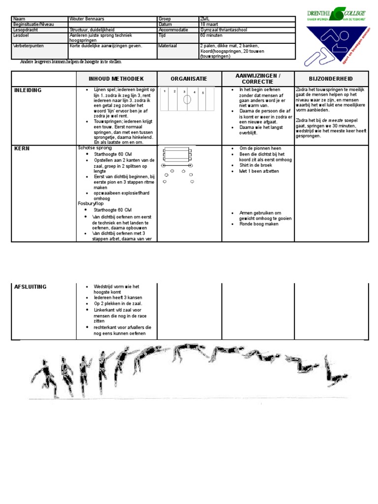 Les Hoogspringen ZML | PDF