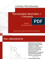 WM1 - Stan Odkształcenia