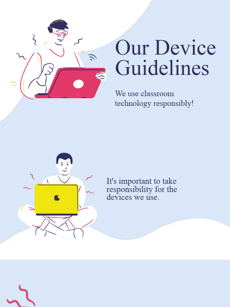 Classroom Device Usage Guidelines | PDF | Career & Growth