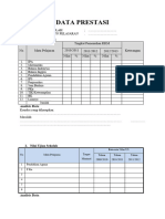 Data Prestasi