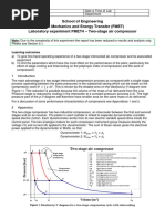Two-Stage Air Compressor Lab Report | PDF | Mechanics | Mechanical ...