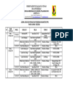 JADWAL KEGIATAN PPK Tahun 2024 SMAN 2 P.Raya