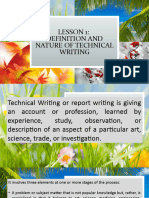 Chapter 2 Introduction To Technical Writing 1