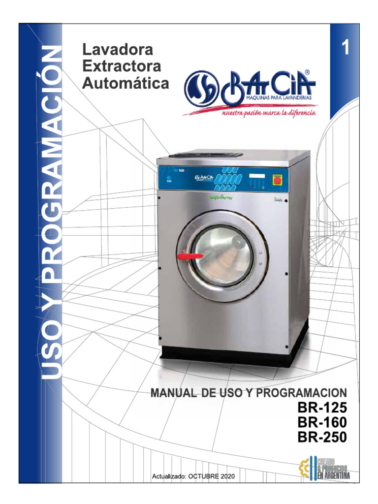 Manual de Programación Lavadoras BR | PDF | Lavadora | Cambiar