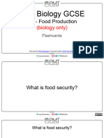 7.5 Food Production