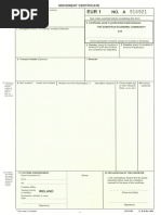 Declaration of Free Export in English | PDF | Cites | European Union
