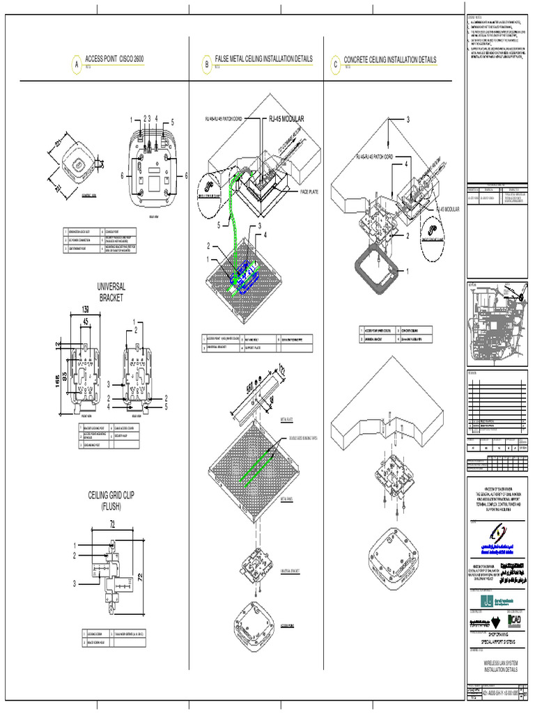 WLAN Installation Details for Airports | PDF | Wireless Access Point ...