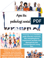 Apa Itu Psikologi Sosial