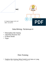 Pertemuan 4 - Data Mining