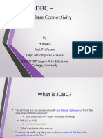 JD BC Connection