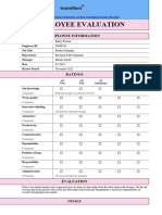 30 Day Performance Evaluation Template 10