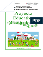 Proyecto Educ Insti Semana D Integracion 2024