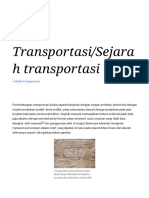 Moda Transportasi - Sejarah Transportasi - Wikibuku Bahasa Indonesia