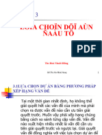 Chuong 3 Lua Chon Du An Dau Tu