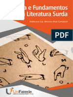 História e Fundamentos Da Literatura Surda (UniFatecie)