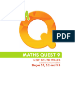 9 Jacaranda Maths Quest AC 5.1 and 5.2 and 5.3