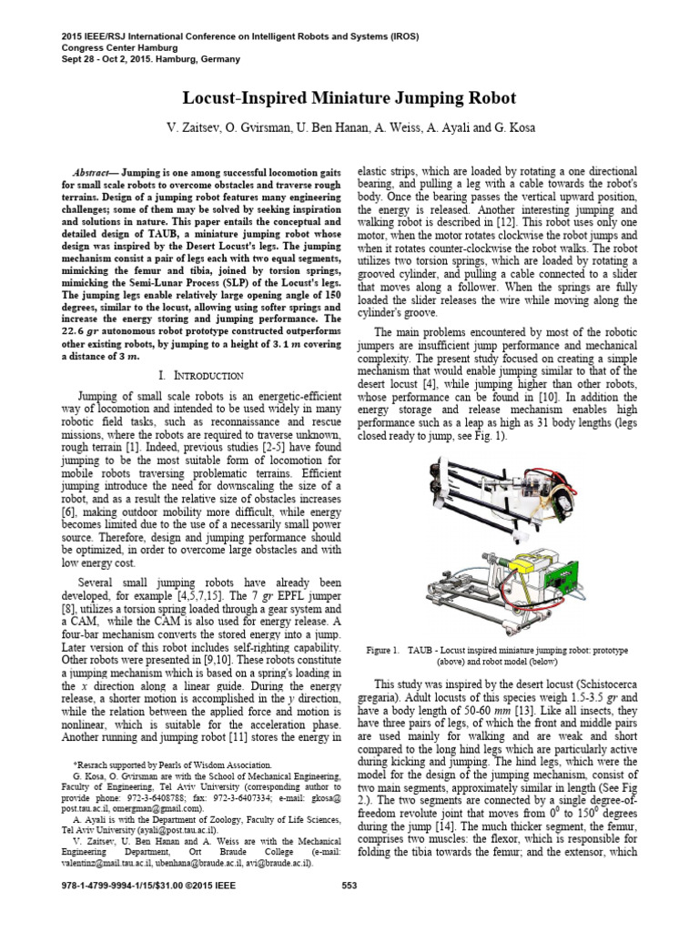 15 A Locust Inspired Miniature Jumping Robot Taub Download Free