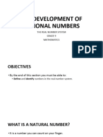 1.1 - The Development of Rational Numbers