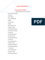 Cam Milling Programs