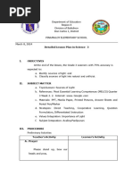 Detailed Lesson Plan: Science Grade 3 | PDF | Learning | Constructivism ...