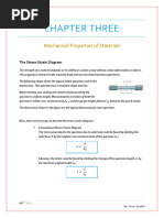 Chapter 3 Mechanical Properties of Materials