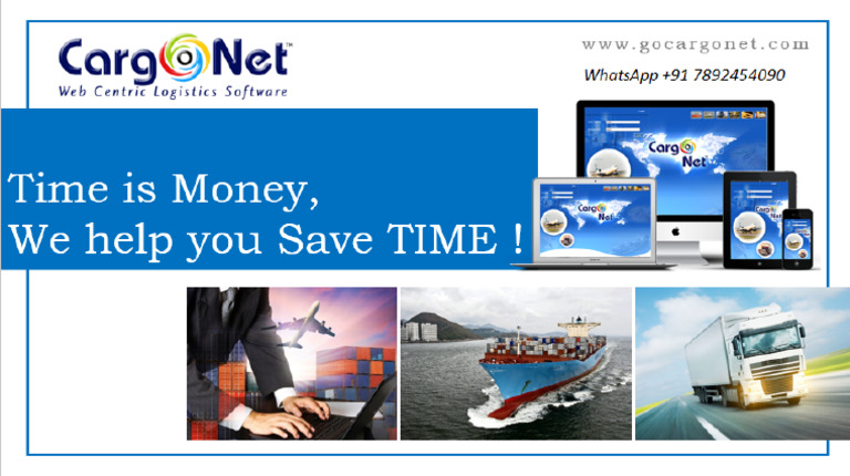 CargoNet - Logistics Software | PDF