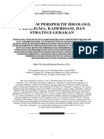 Hand-Out - PKL - Pmii Dalam Perspektif Ideologi, Paradigma, Kaderisasi, Stratak