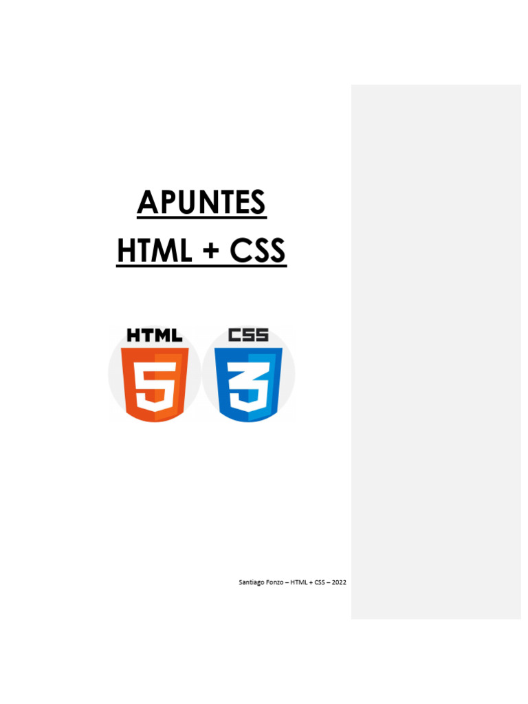 Apuntes html css pdf html desarrollo de software