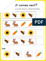 Montessori Sequence Activity Sheet