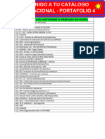 Portafolio Organizacional 2022 Listado