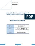 Jurys - CESS GTTR - 2023-2024-2 - Mathématique - Consignes (Ressource 18202)