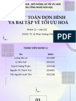 Toán Đơn Hình