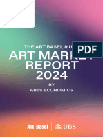 The Art Basel and UBS Art Market Report 2024