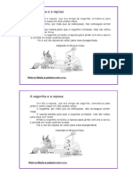 Pinte Na Fábula As Palavras Com S e Ss