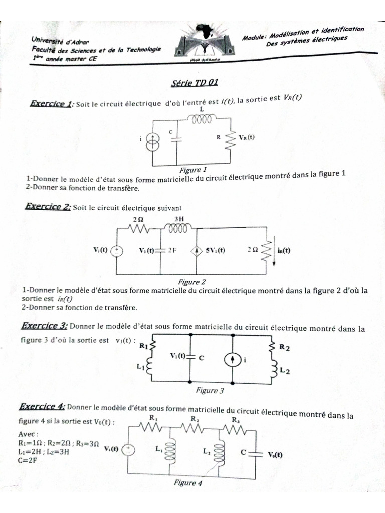 TD1 Et 2 Modélisation | PDF