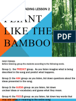 PLIANT LIKE THE BAMBOO